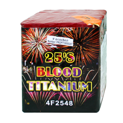 Bat 25'S Blood Titanium 40seg 25mm 8/1